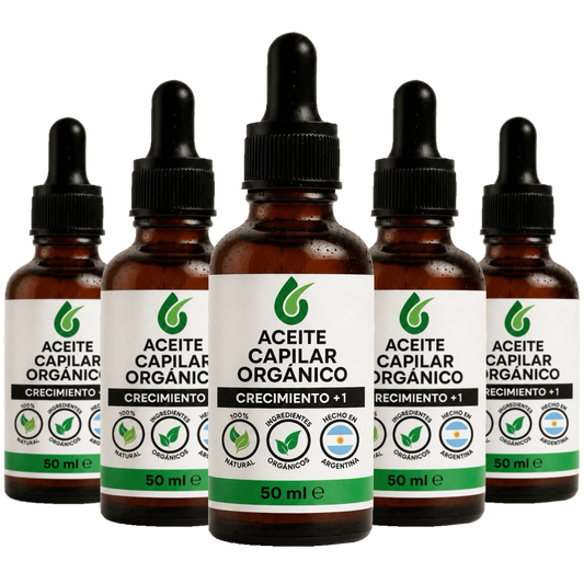 [Paquete] Aceite capilar orgánico premium para el crecimiento del cabello+