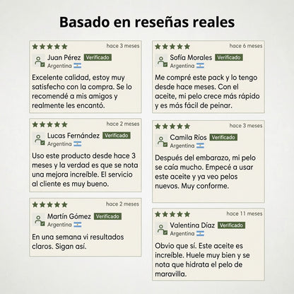 Aceite Capilar Orgánico Premium