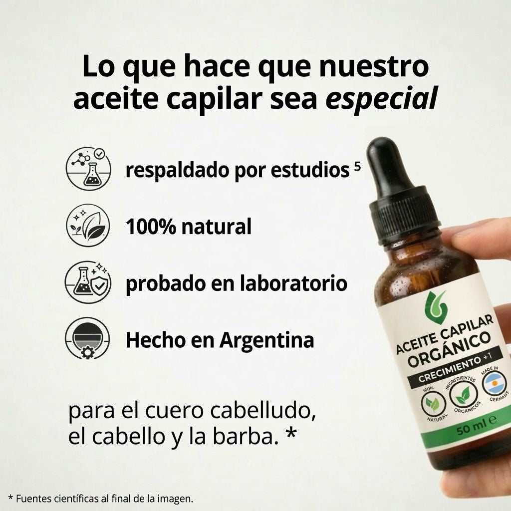 Aceite Capilar Orgánico Premium